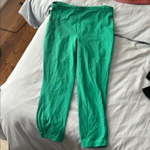 Lululemon Swift Speed High-Rise Crop 23” in Emerald Ice